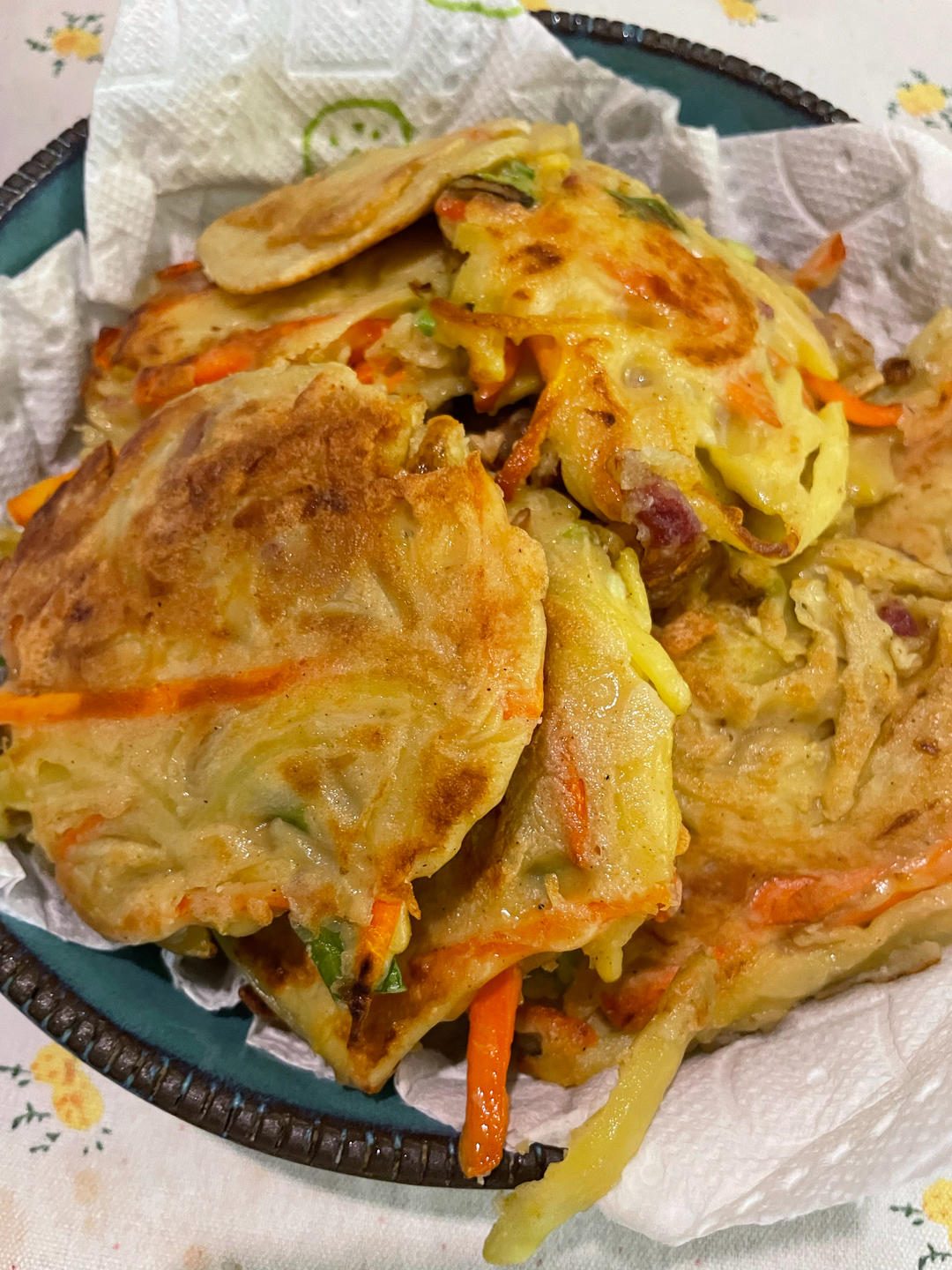 土豆饼(土豆胡萝卜丝饼)