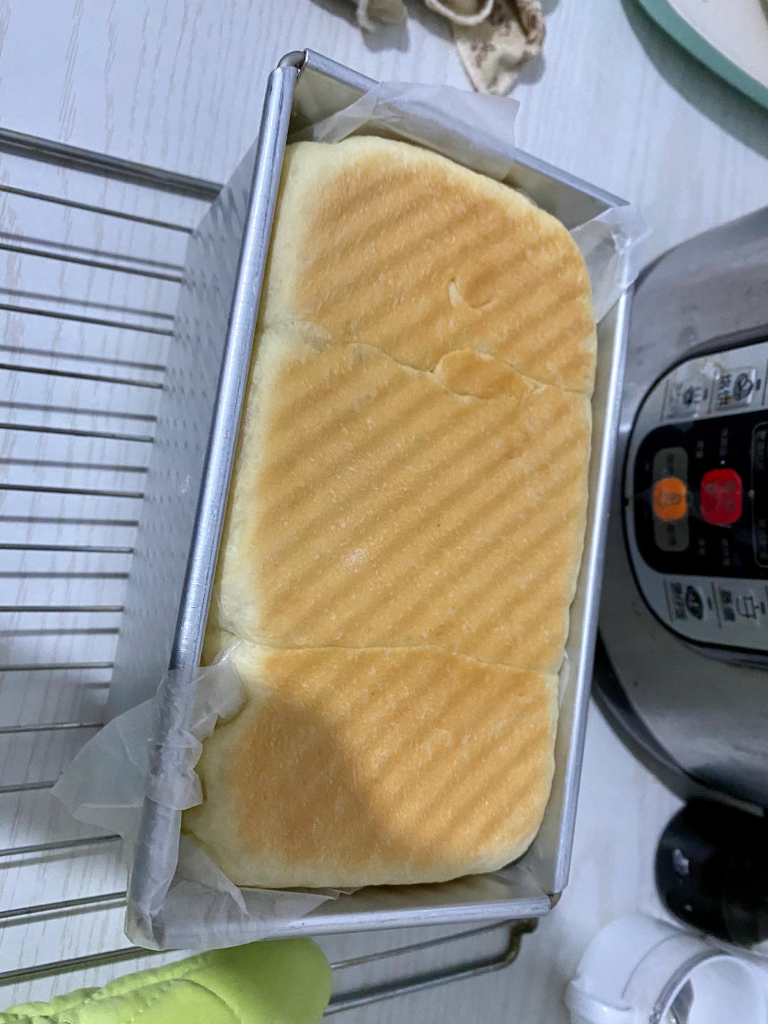 厨师机版吐司面包的制作