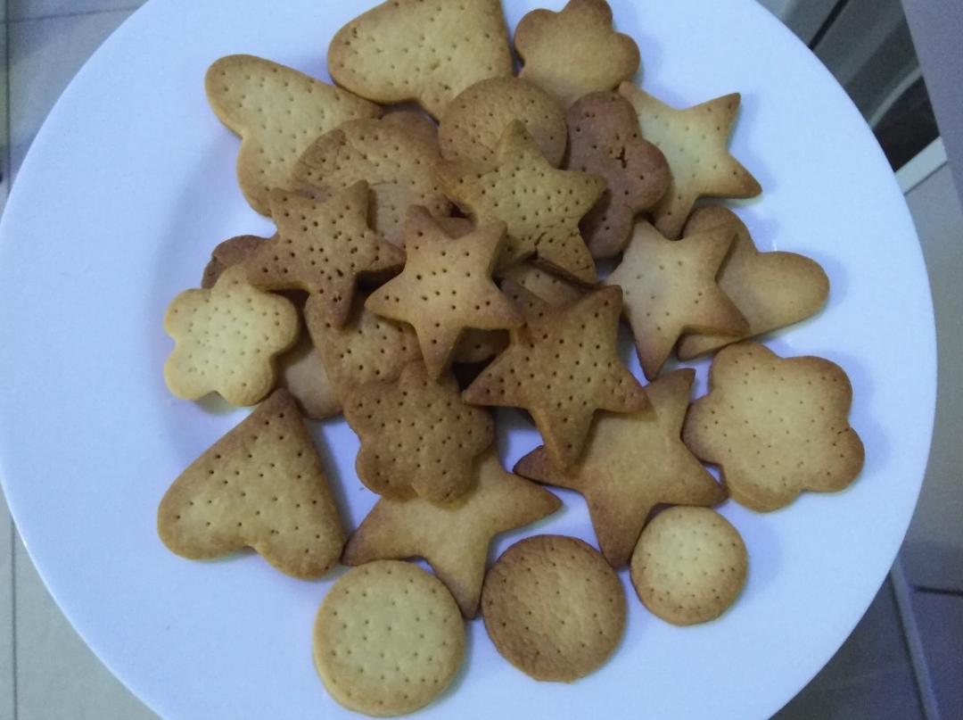 卡通黄油饼干