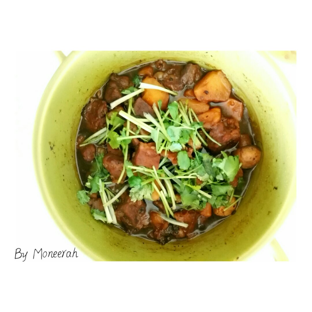 炖牛肉之豆豉重口味版