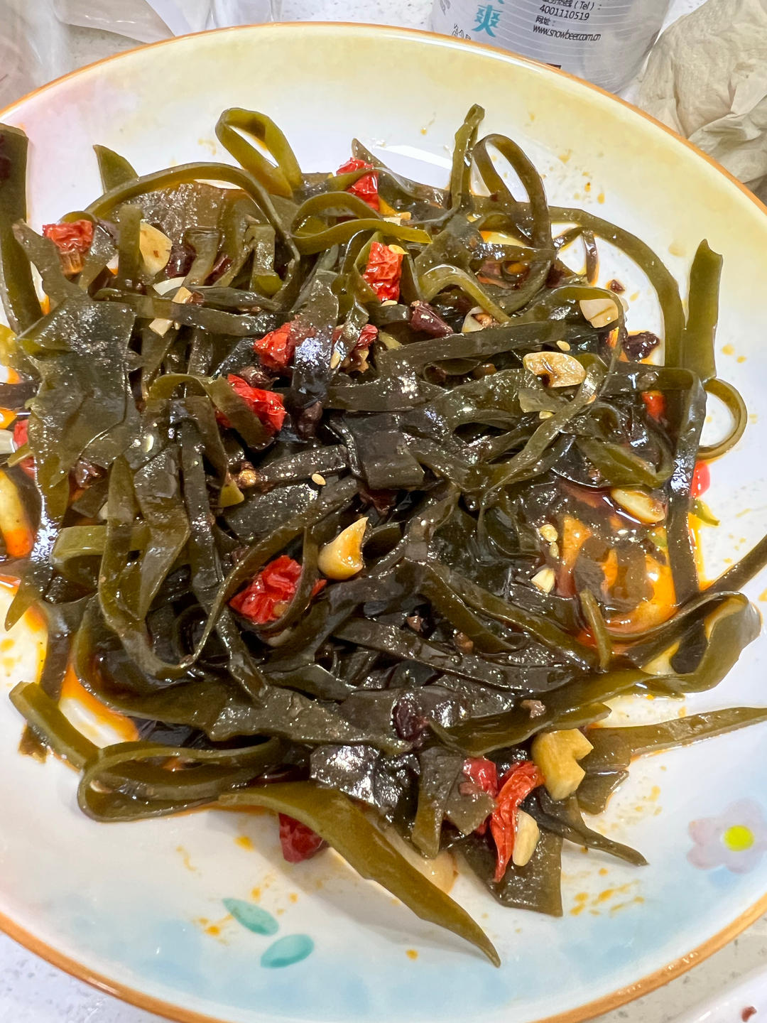 凉拌酸辣海带丝