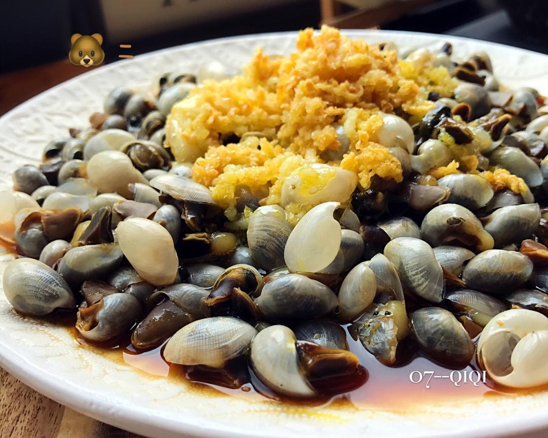 葱油香蒜泥螺的做法