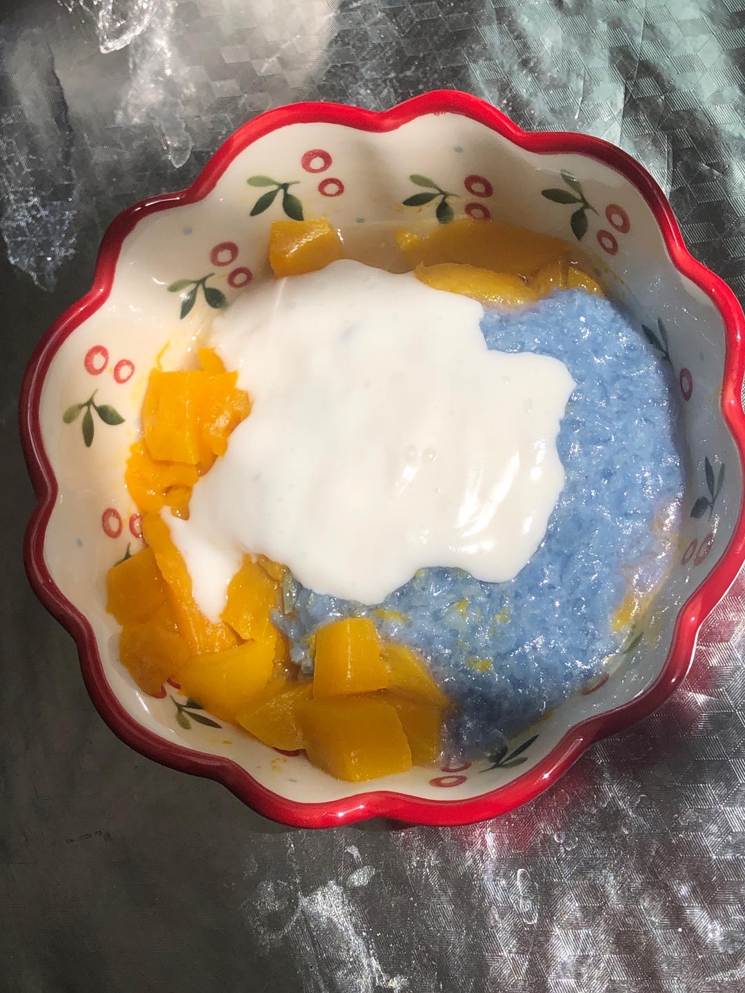 正宗，泰国芒果糯米饭！！！