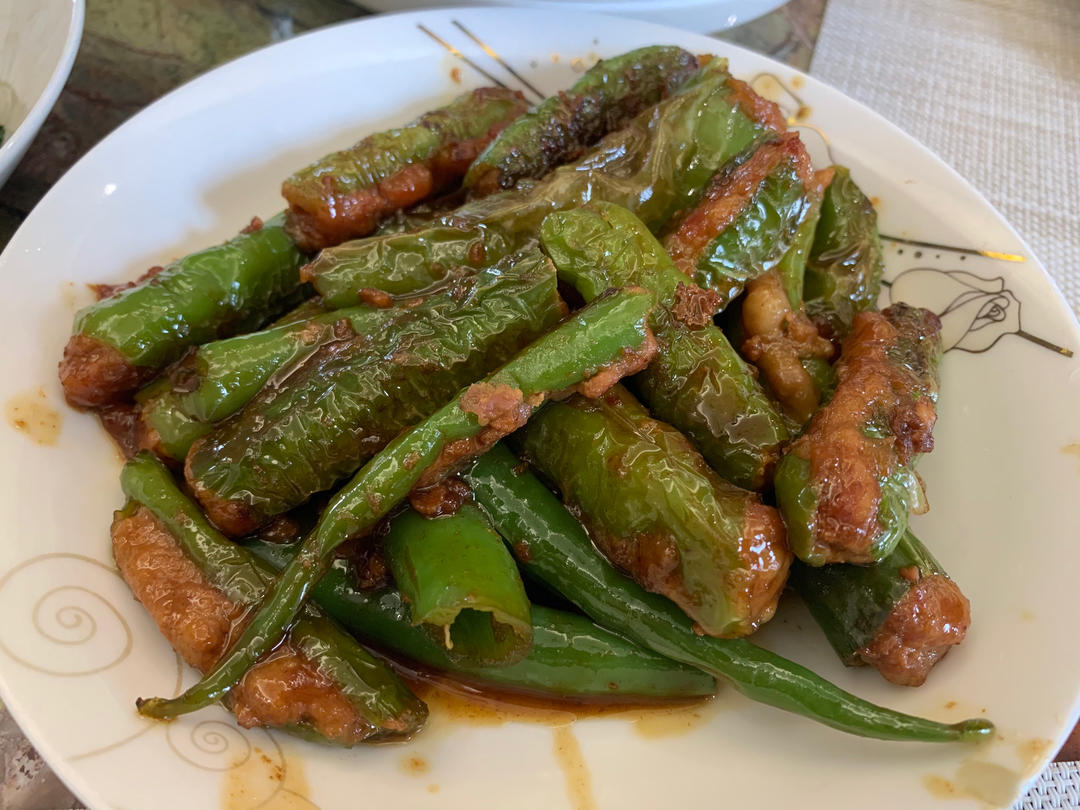 销魂青椒酿肉【超级下饭】