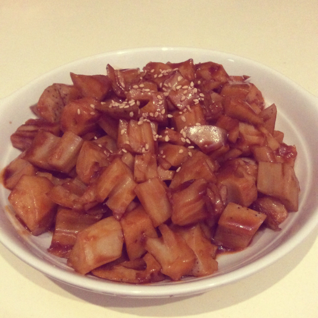 糖醋藕丁