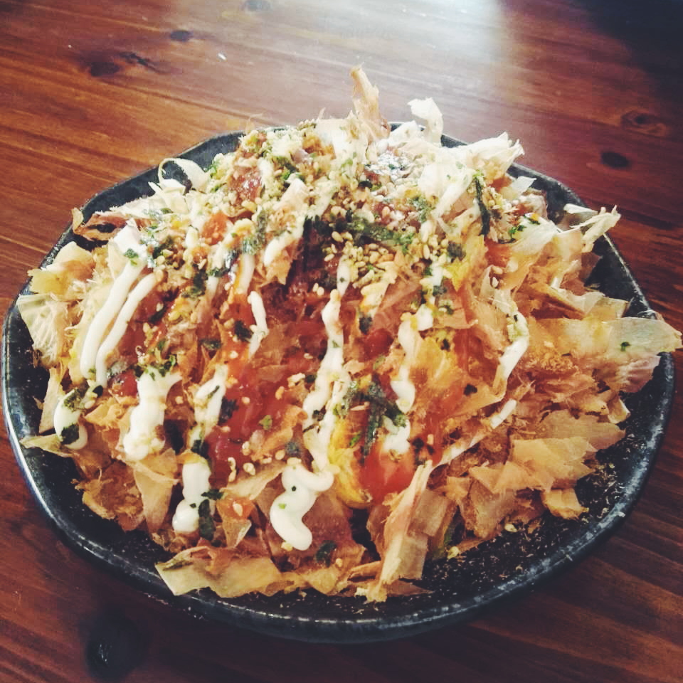 静小妞要好运做的大阪烧