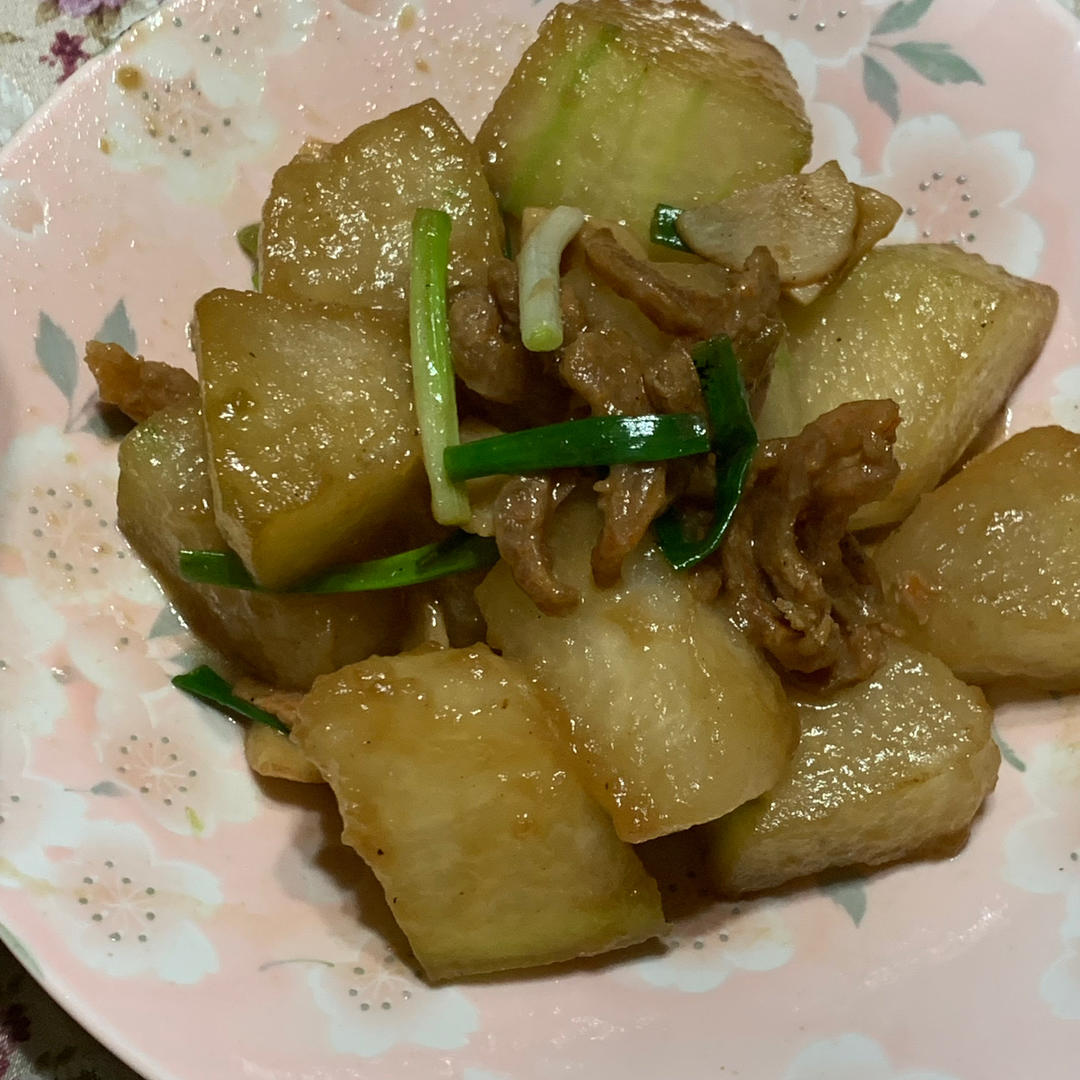 蚝油焖冬瓜