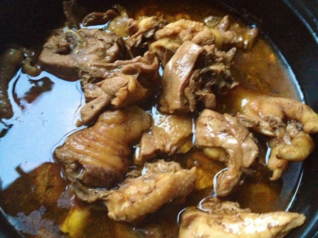 香浓红烧鸡肉