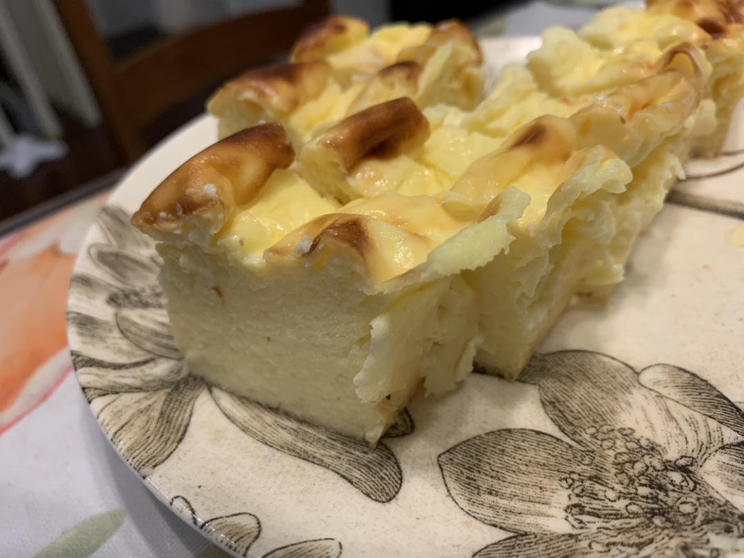 烤酸奶伪芝士蛋糕【低卡】
