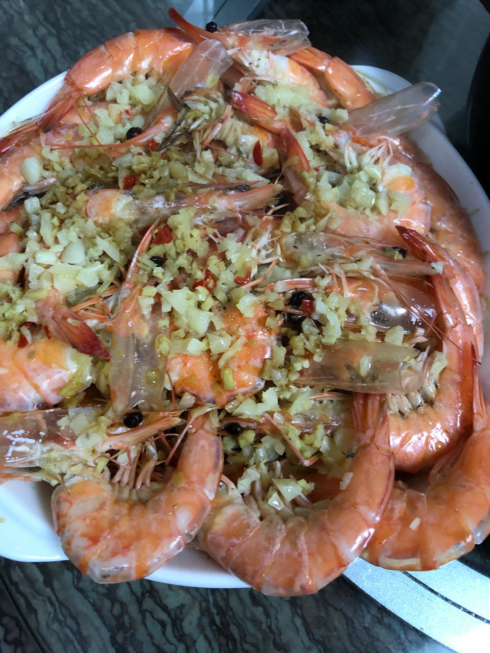 蒜蓉粉丝蒸虾