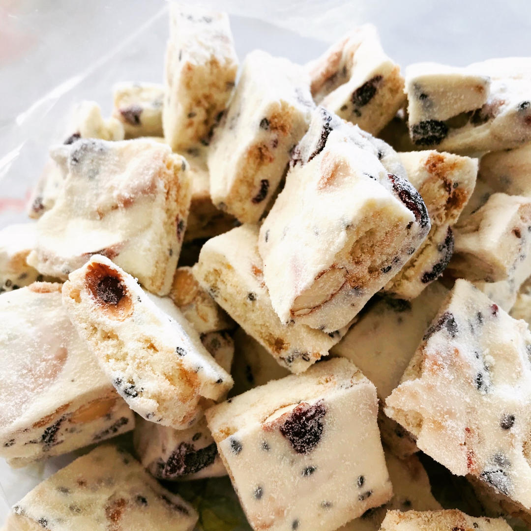 雪花酥  不甜版