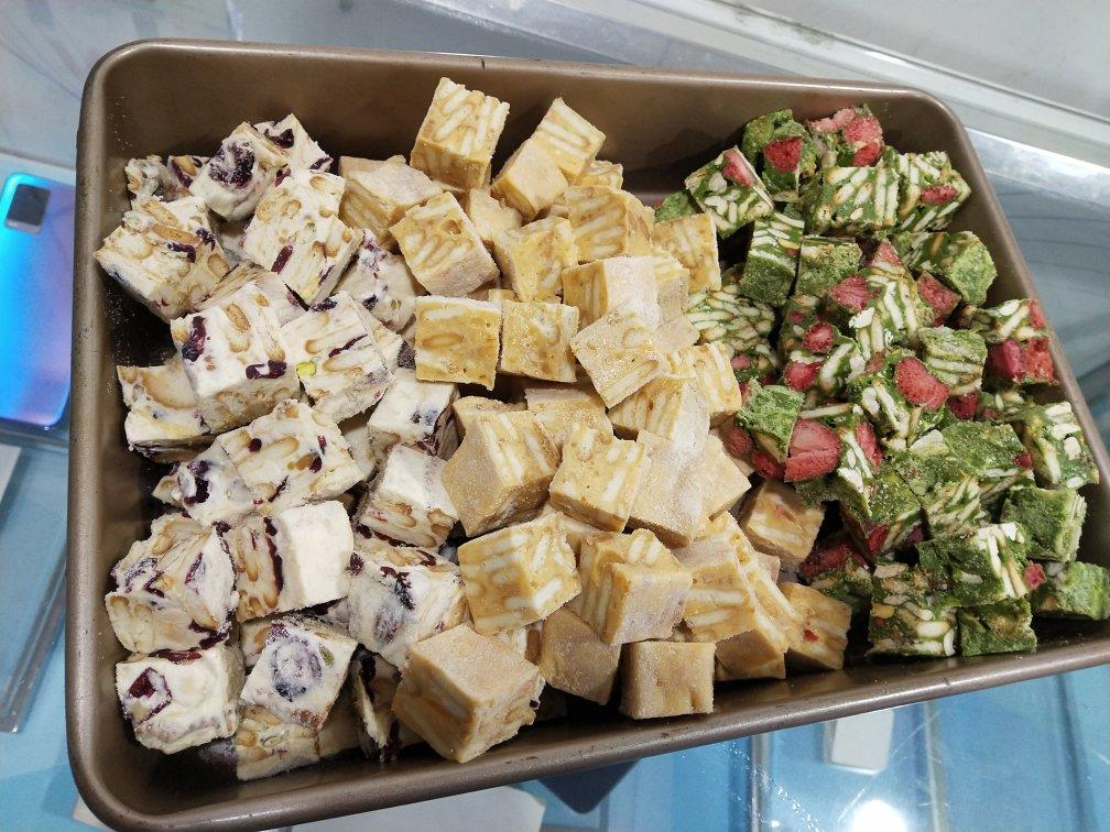 雪花酥（雪花饼，牛轧奶芙，奶酥）