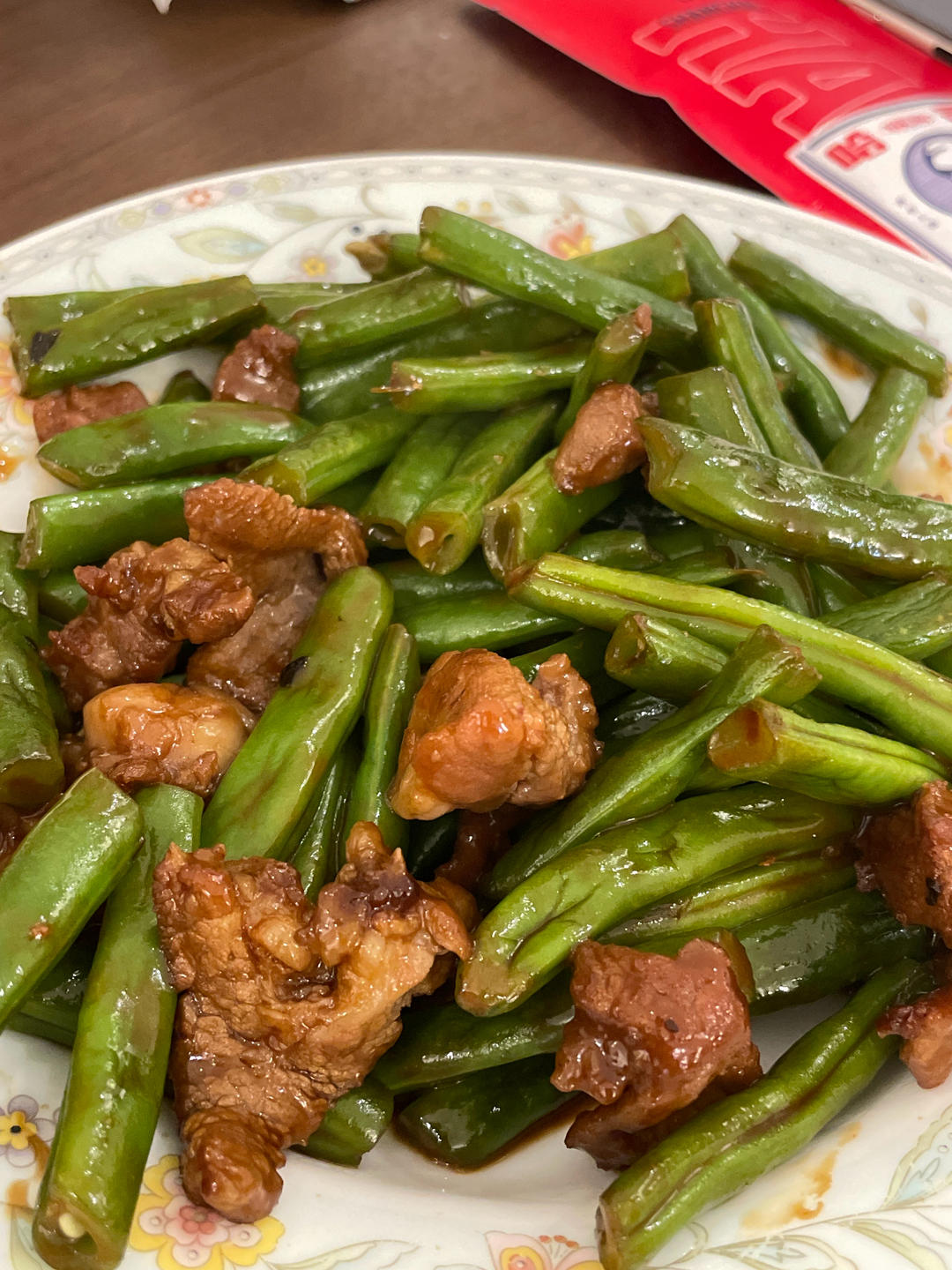 扁豆角炒肉