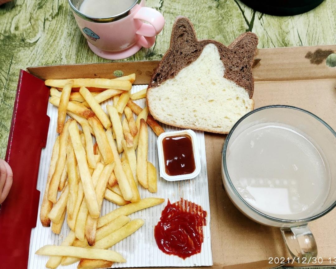 纯奶手撕吐司的做法 步骤1