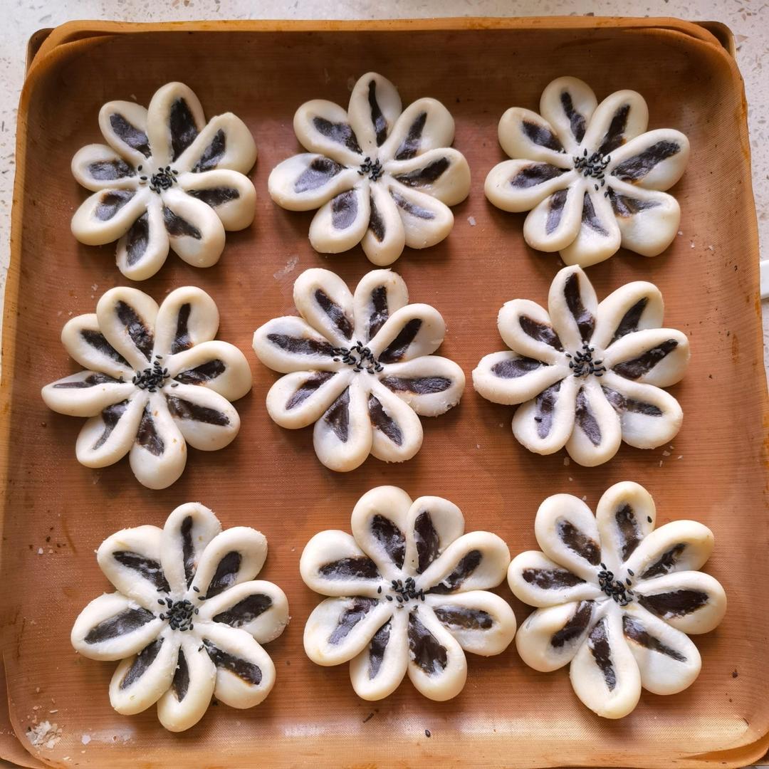 传统酥皮点心：枣花酥