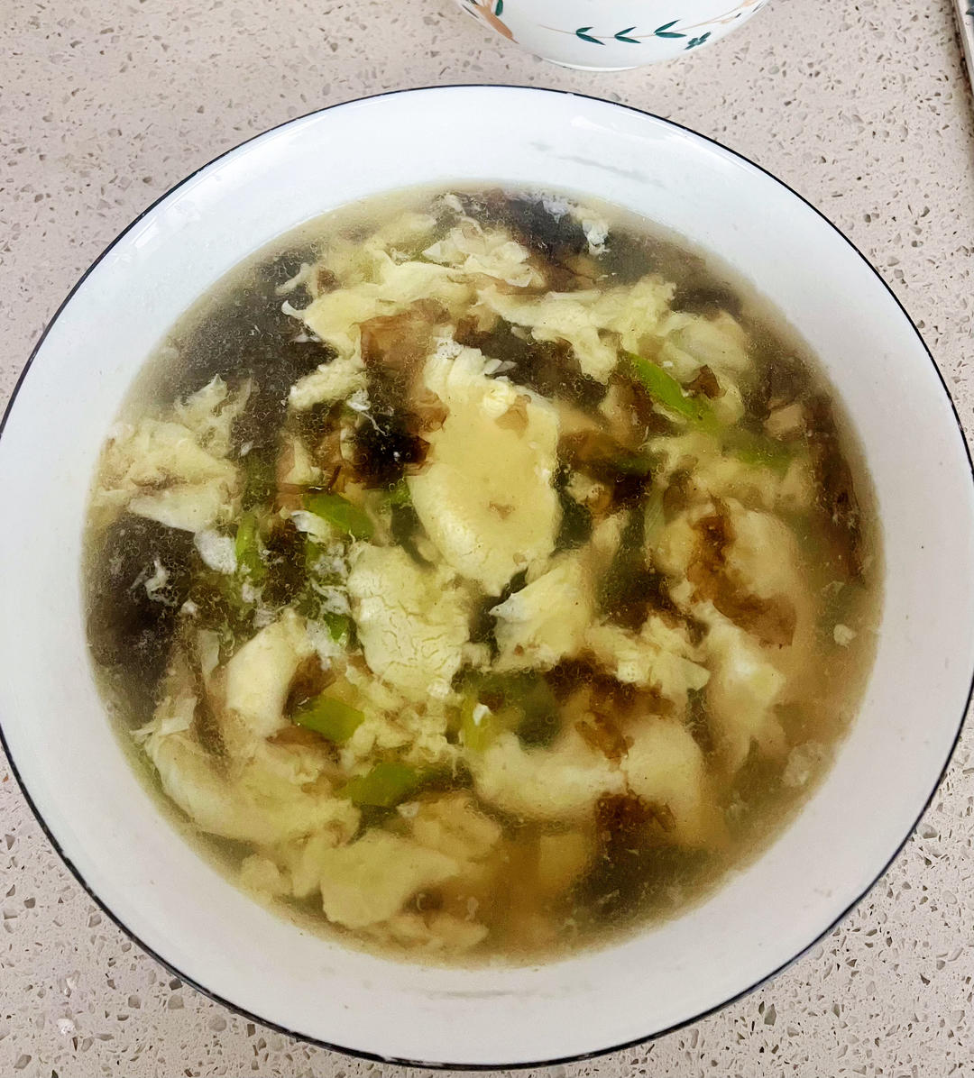 快手菜紫菜鸡蛋汤