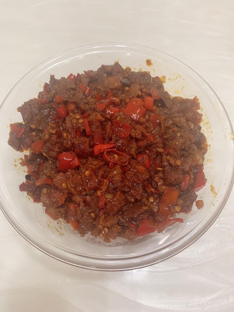 超级下饭的香辣牛肉酱