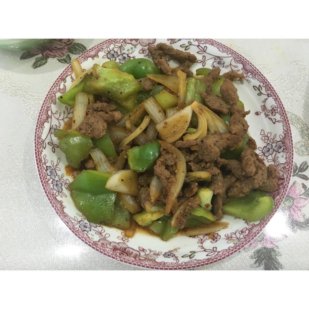 黑椒牛柳