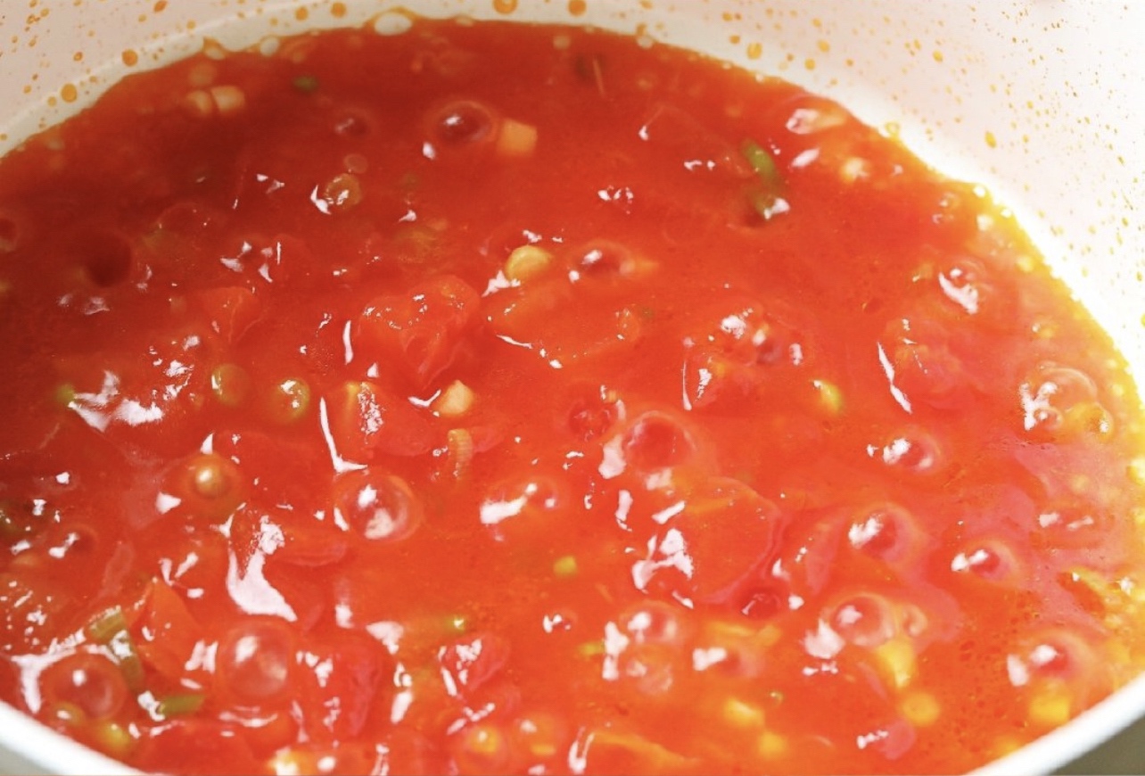 番茄蛋汤的做法 步骤4