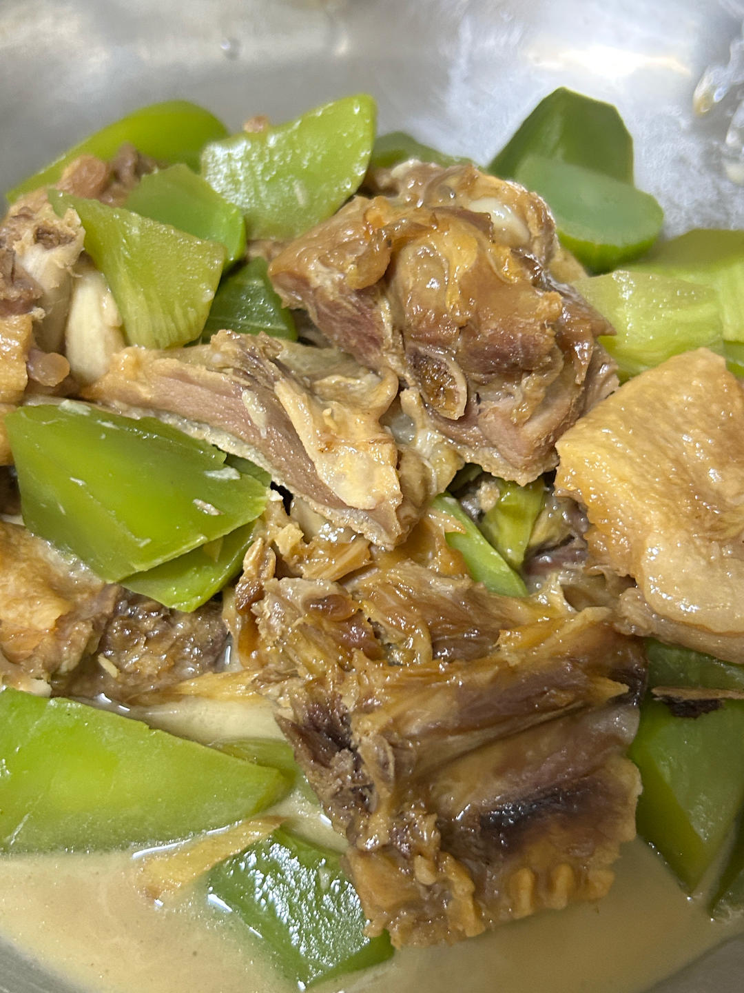 咸鸡腿（咸鸭腿）烧莴笋