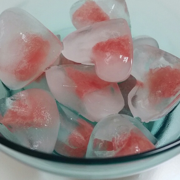 flavoured ice cubes水果冰的做法