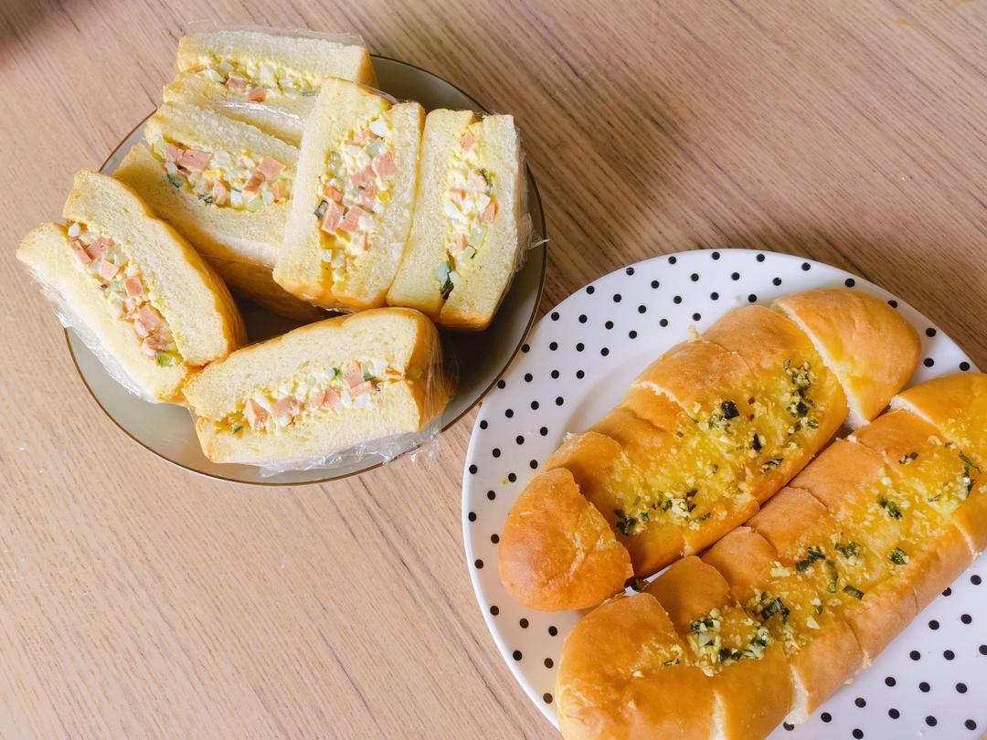 便利店同款❗️蛋黄酱三明治🥪❗️好吃哭～