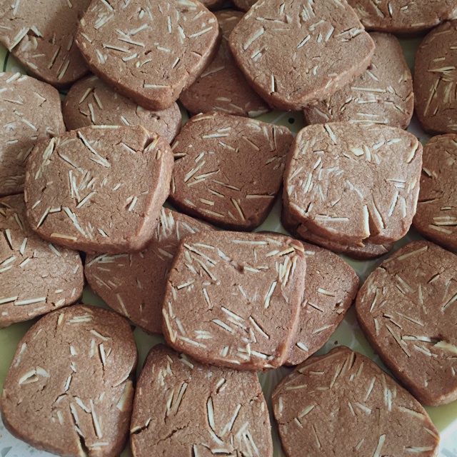 巧克力杏仁饼干