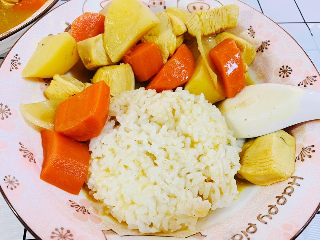 咖喱鸡肉饭