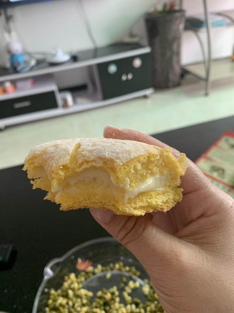 好吃到疯的南瓜奶酪软欧包