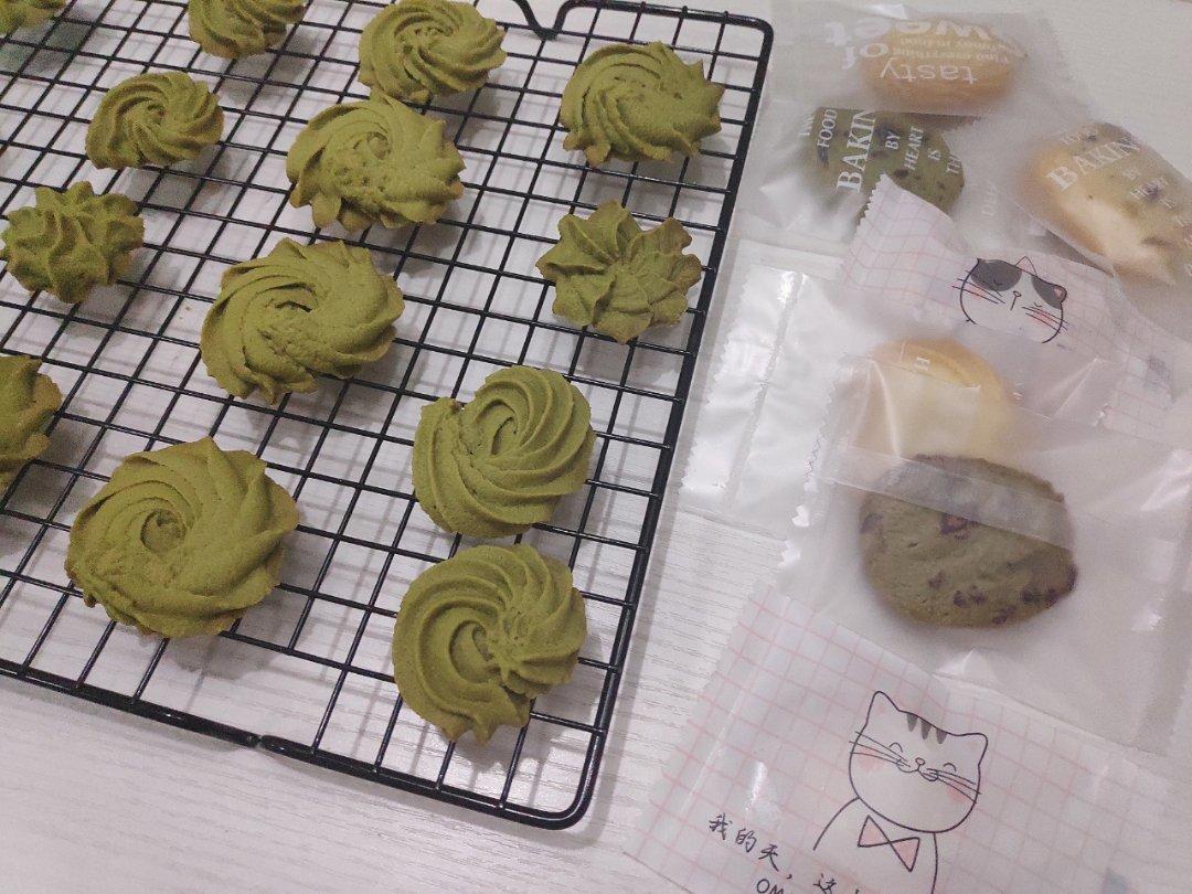 香甜抹茶曲奇饼干