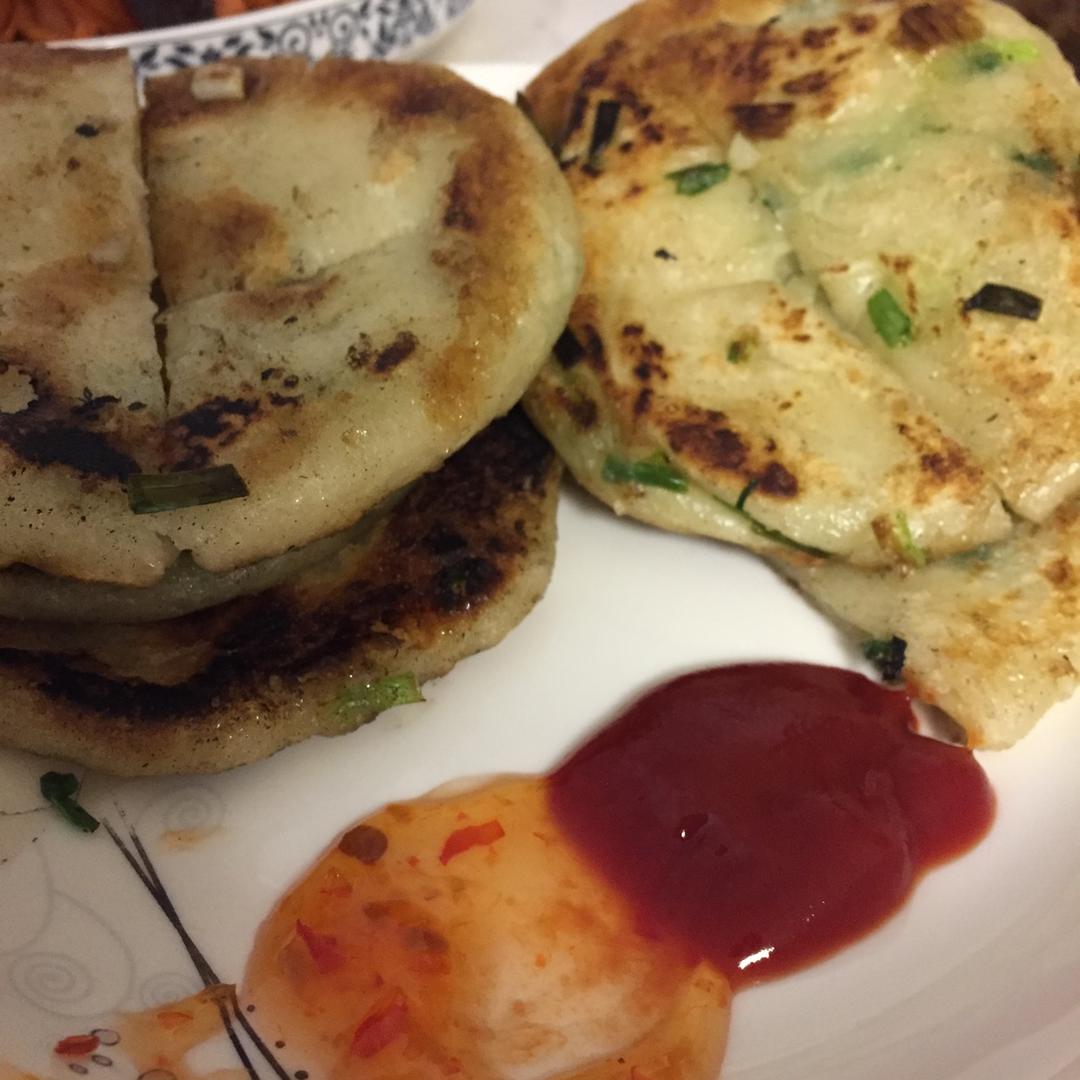 家常葱油饼
