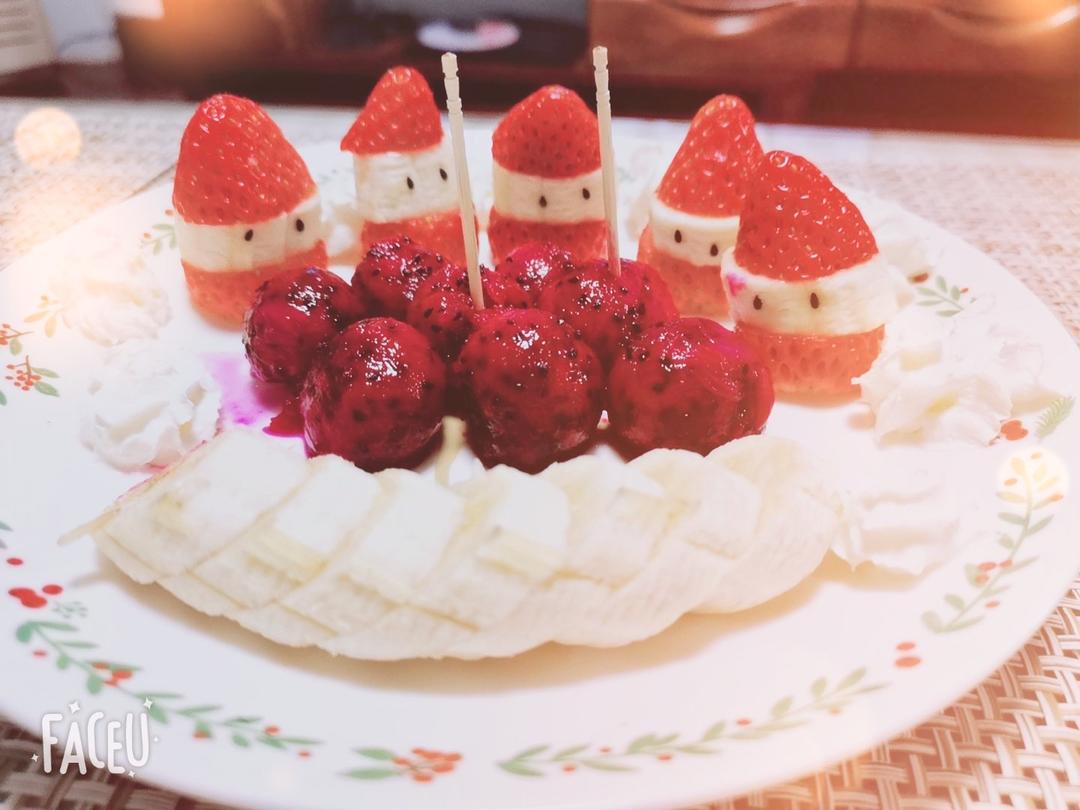 草莓圣诞老人、圣诞雪人