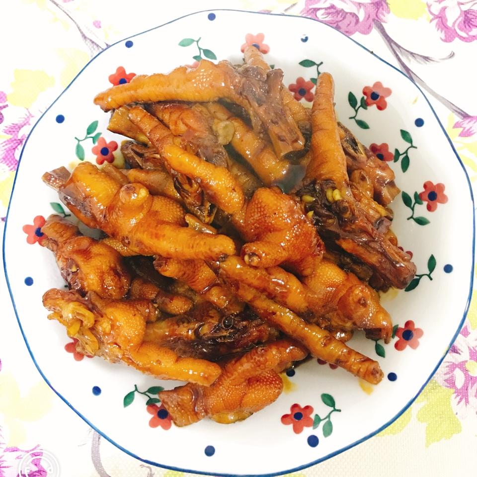 秘制红烧鸡爪
