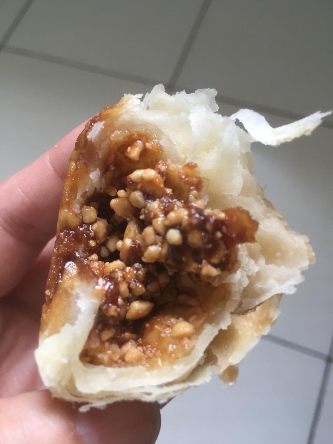 花生酥皮糖火烧