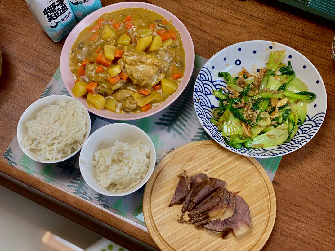 教你做好吃的咖喱鸡腿饭