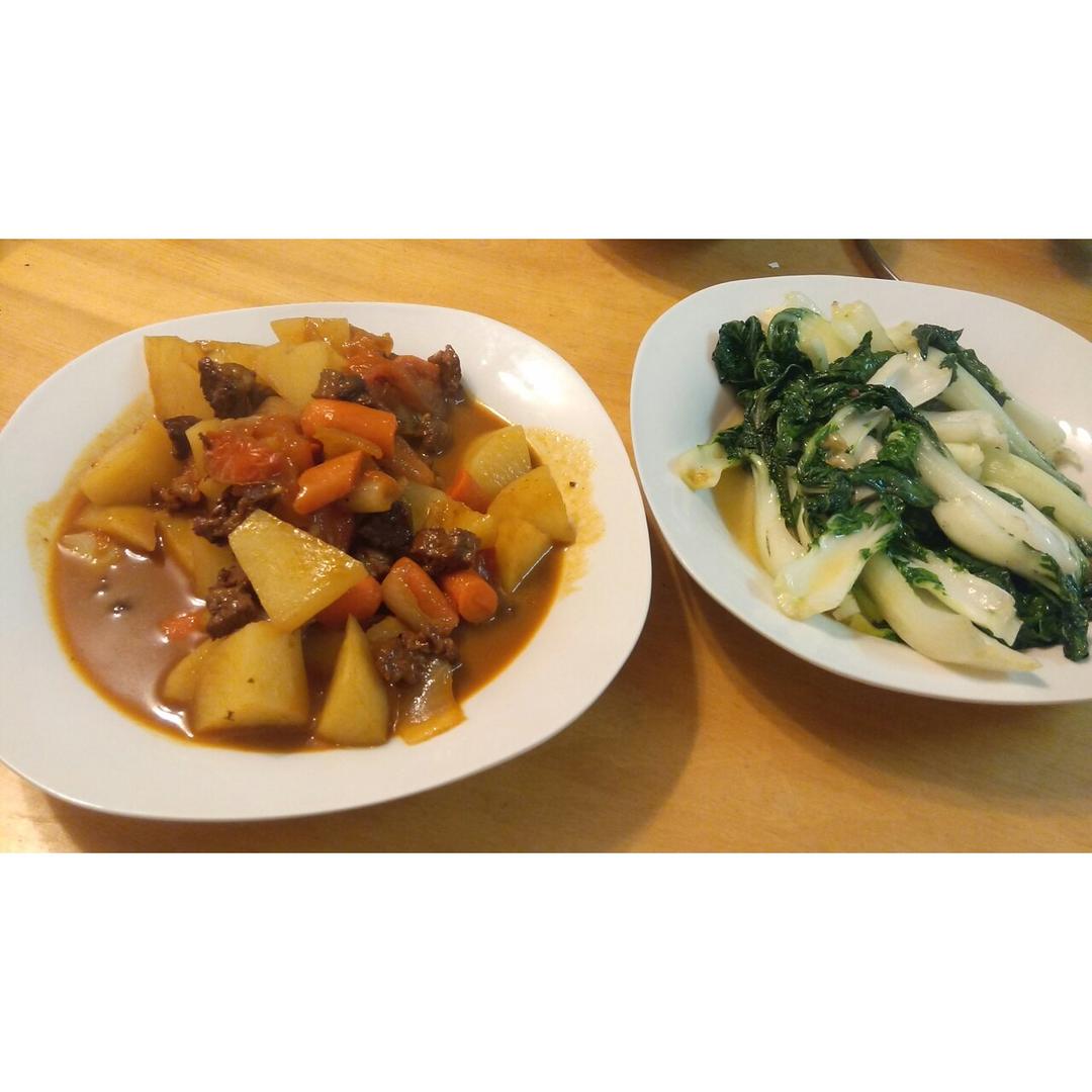 番茄土豆牛肉砂锅