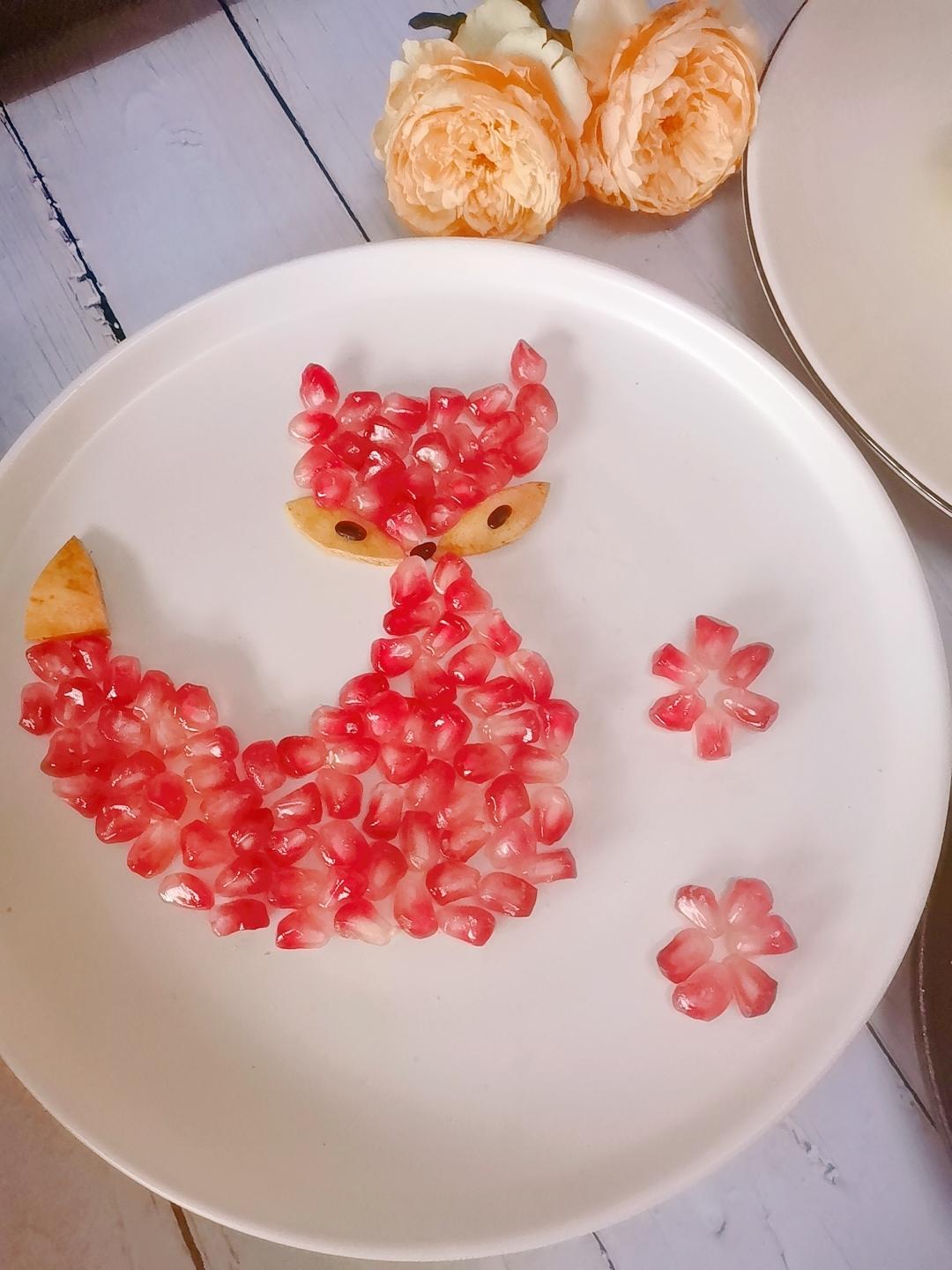 创意石榴（盘饰、摆盘、拼盘)