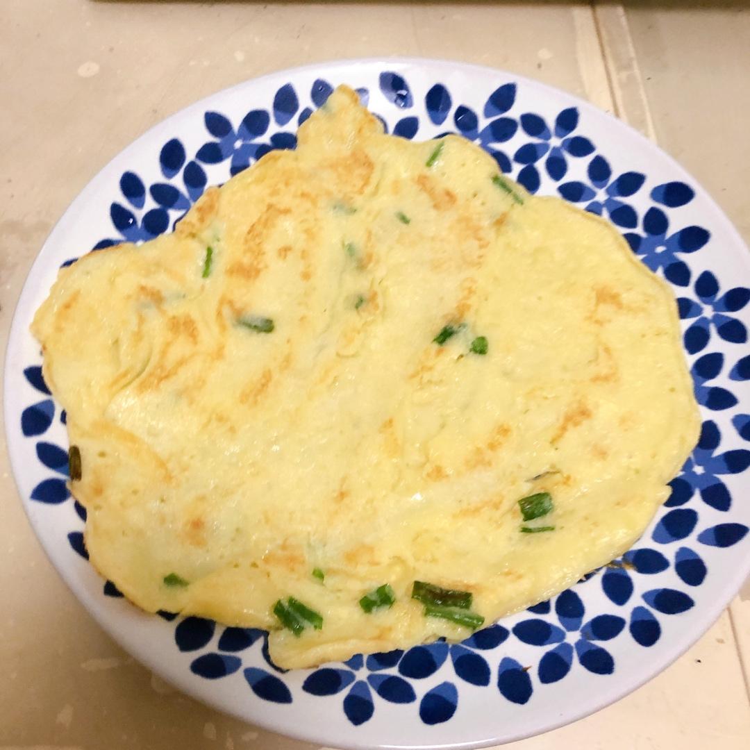 葱花鸡蛋饼