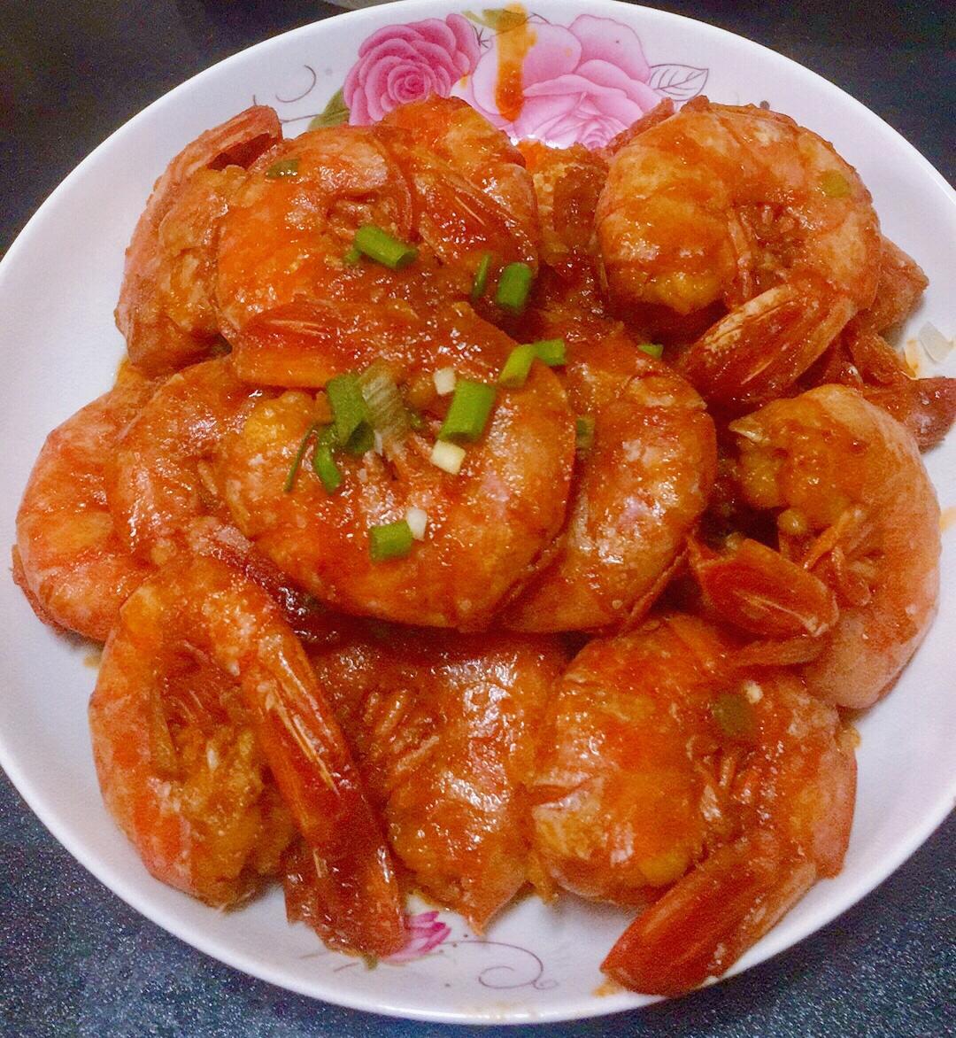 油焖大虾