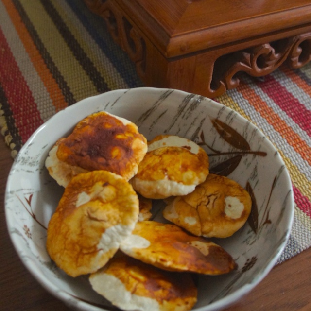 mian食记者做的酱油仙贝