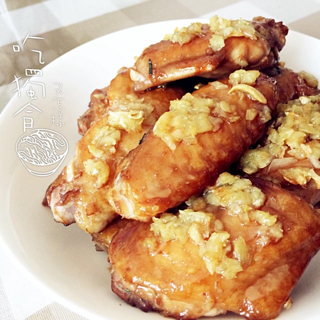 蒜香烤鸡翅