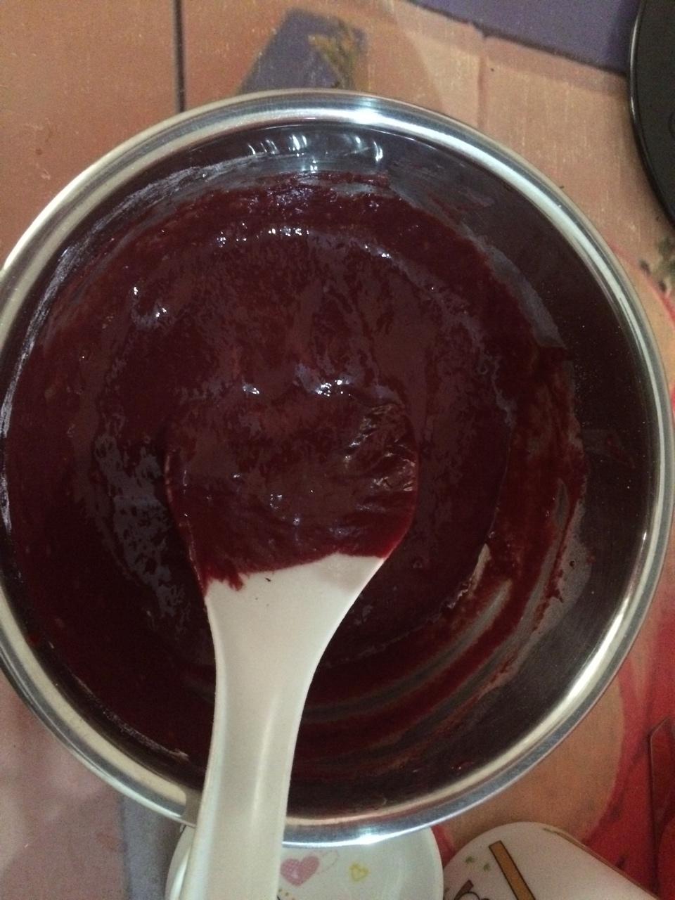 一个人的下午茶：4寸丝绒裸蛋糕