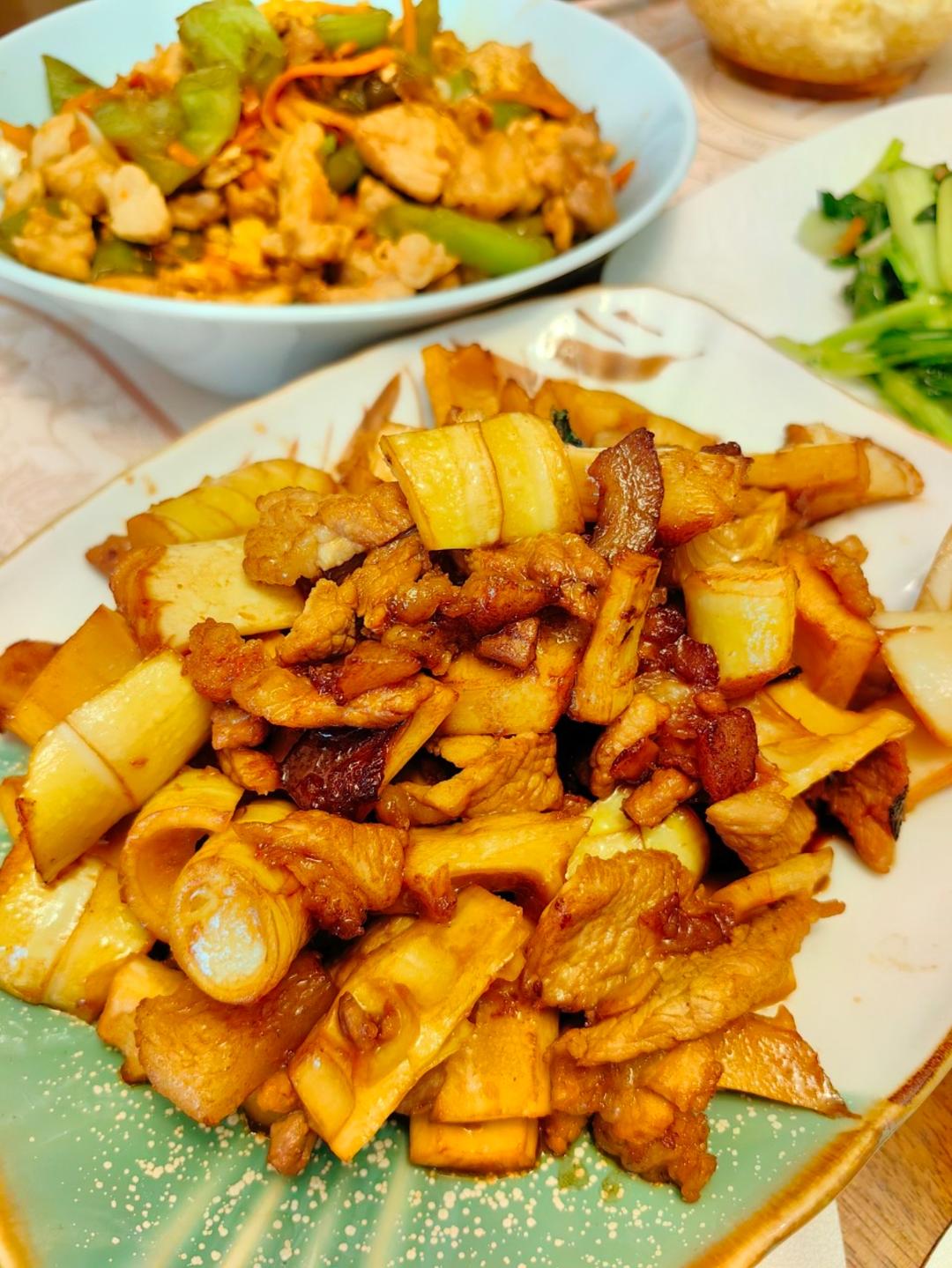 鲜笋烧肉~吃出春天的味道