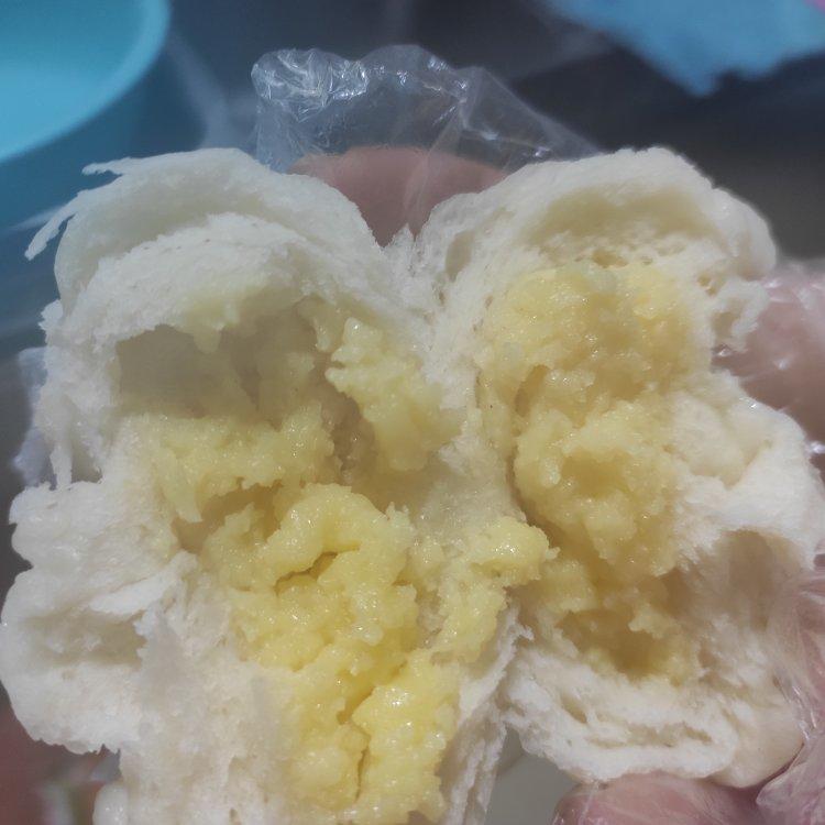 奶黄馅儿和奶黄包
