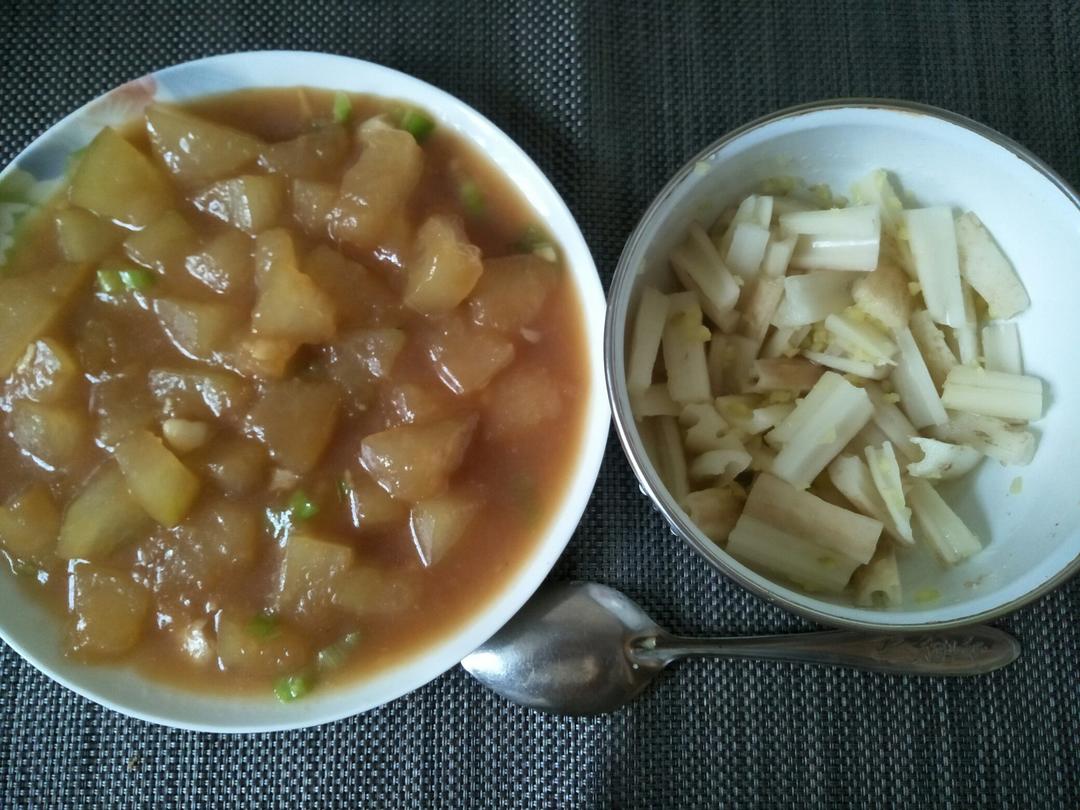 蚝油焖冬瓜