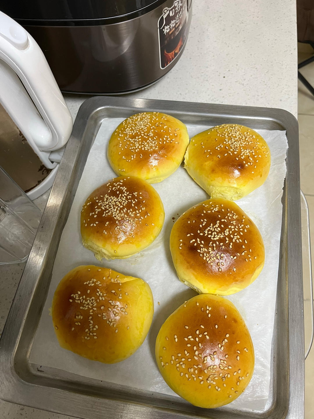 松软汉堡包胚