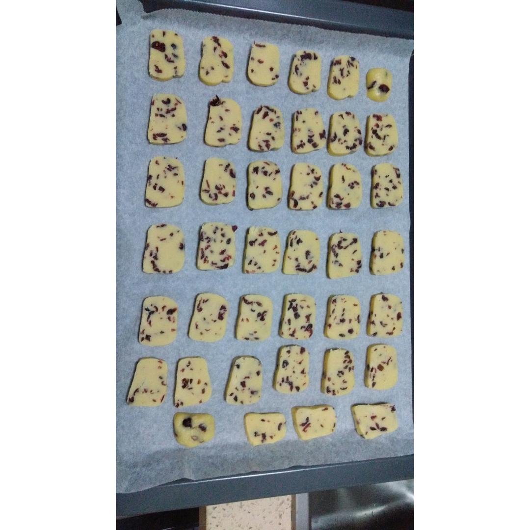 低糖少油版蔓越莓饼干