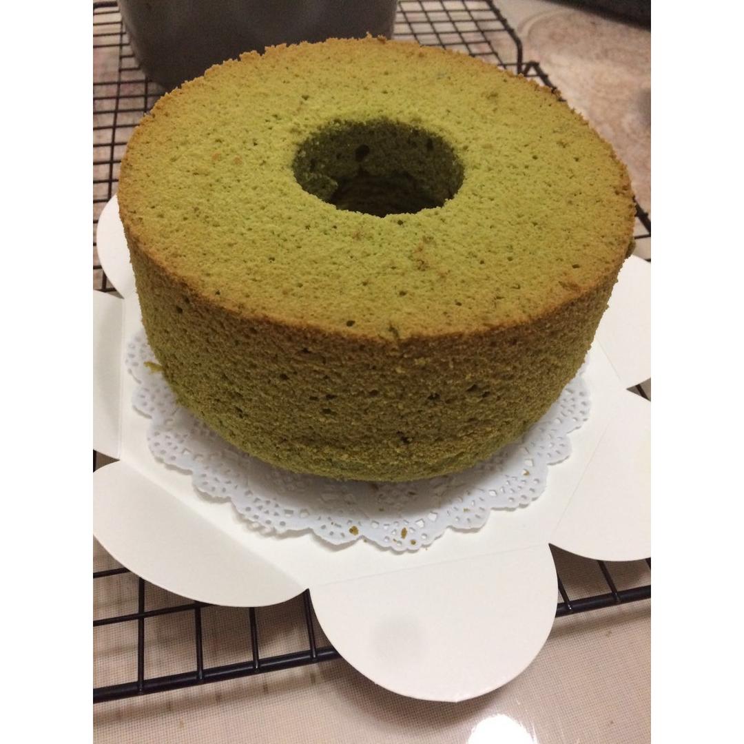青井老师の抹茶戚风（17cm或18cm中空模）