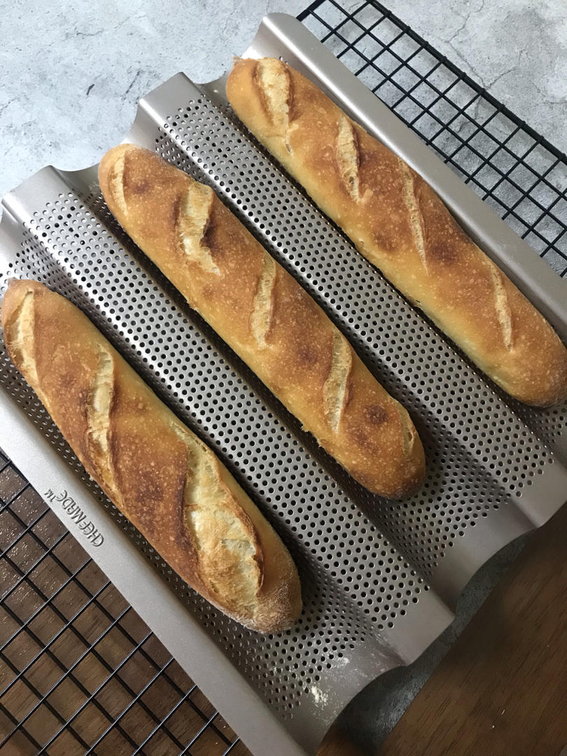 感动哭了家庭版法棍|易上手无需揉面冷藏法棍|解救上班族|组织优秀|吸汁无限