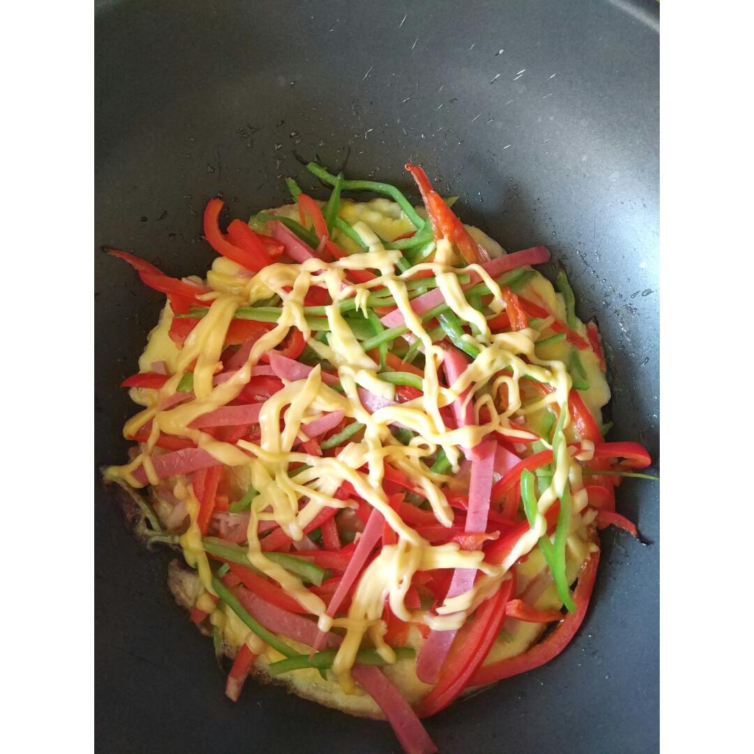 披萨蛋（快速早餐）